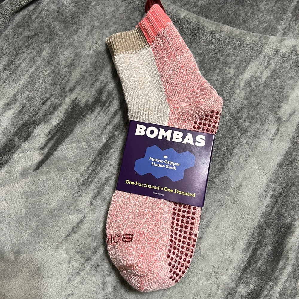 Bombas Merino Wool Gripper House Socks